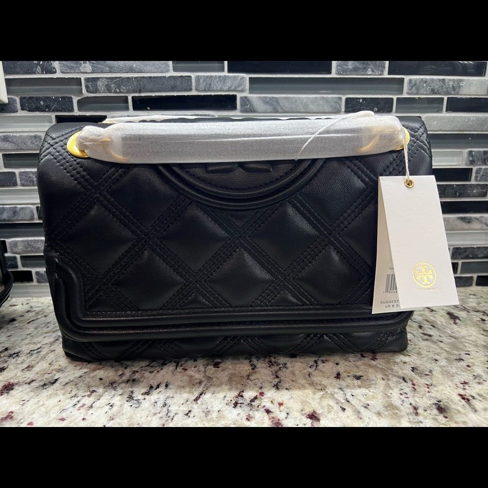 Tory Burch Fleming Convertible Shoulder Bag (Black) NOT FOR SALE